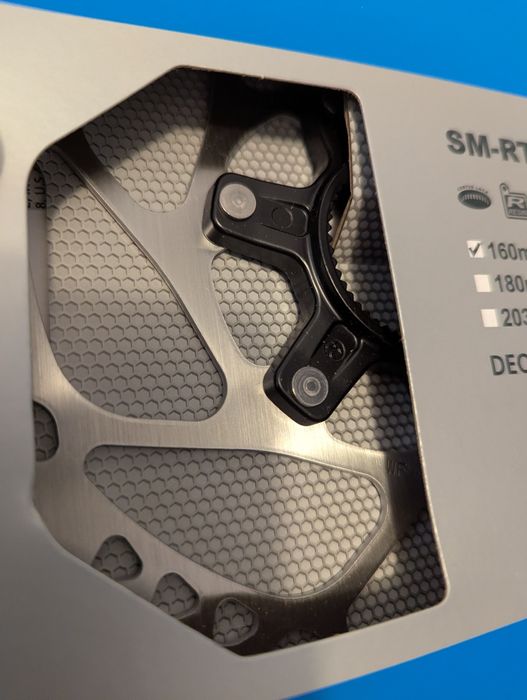 Discos travão Shimano Deore SM-RT64 novos