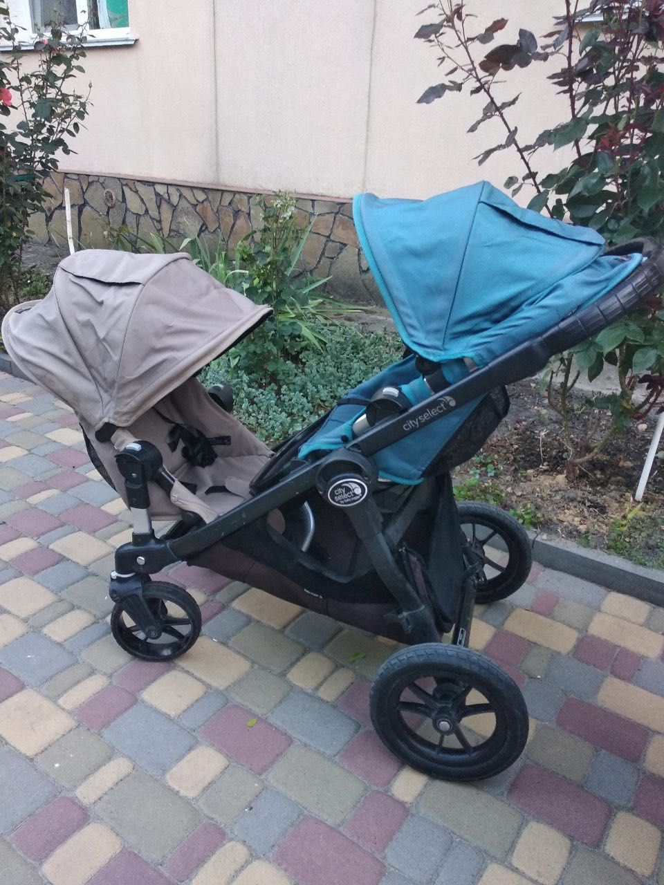 Baby jogger коляска для двійні / погодок