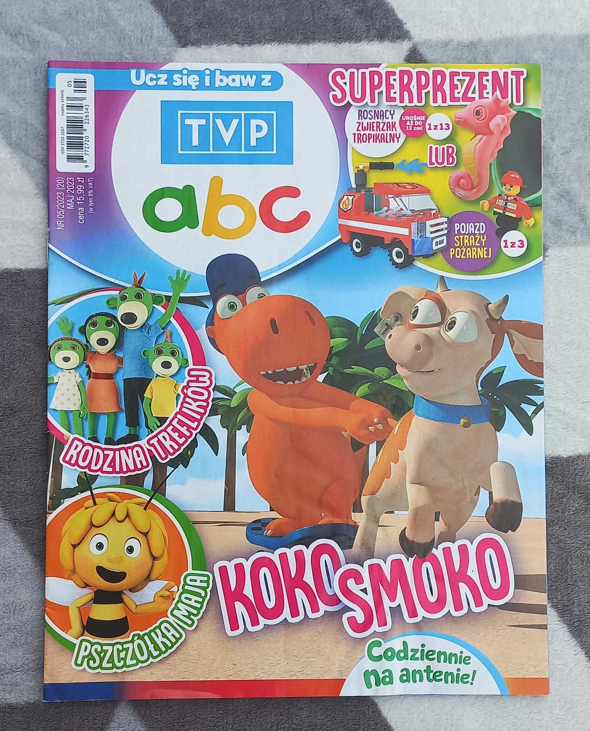 NOWE TVP ABC magazyn gazetka z zadaniami czytankami 5/2023