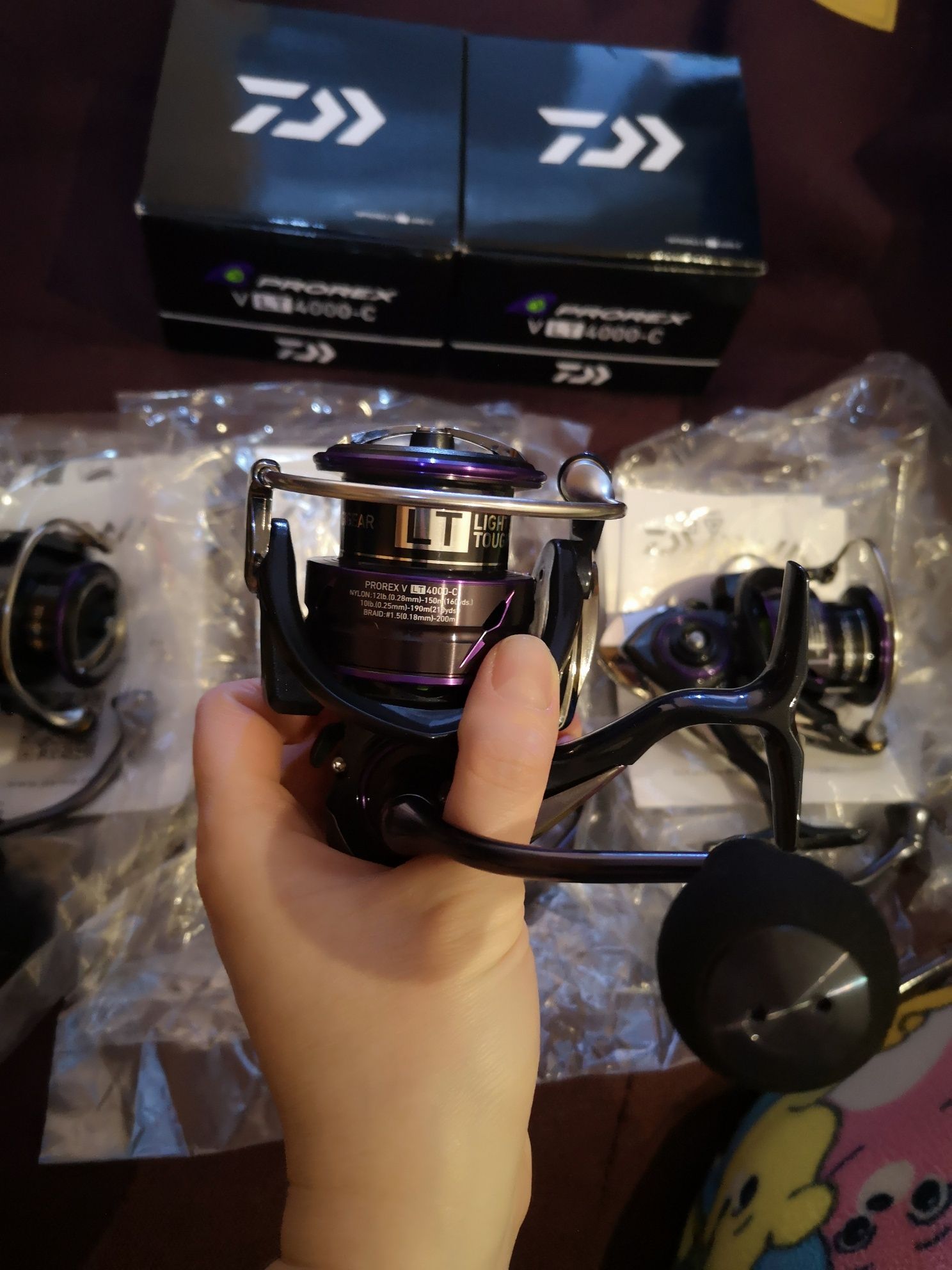 Daiwa exceler LT 4000-CP, Daiwa Prorex V LT 4000-C