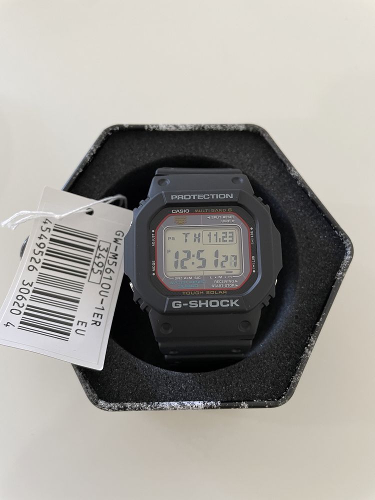 #NOVO#Casio G-Shock M5610U-1ER original em blister