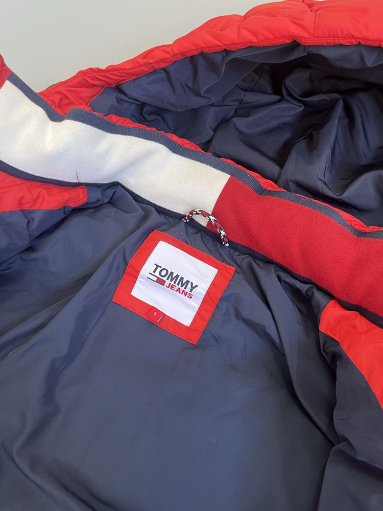 Пуховик Tommy Hilfiger Jeans Puffer Jacket Size L Calvin Klein Tnf