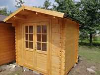 Domek narzędziowy ogrodowy 2.5x2.5m drewniany z montażem