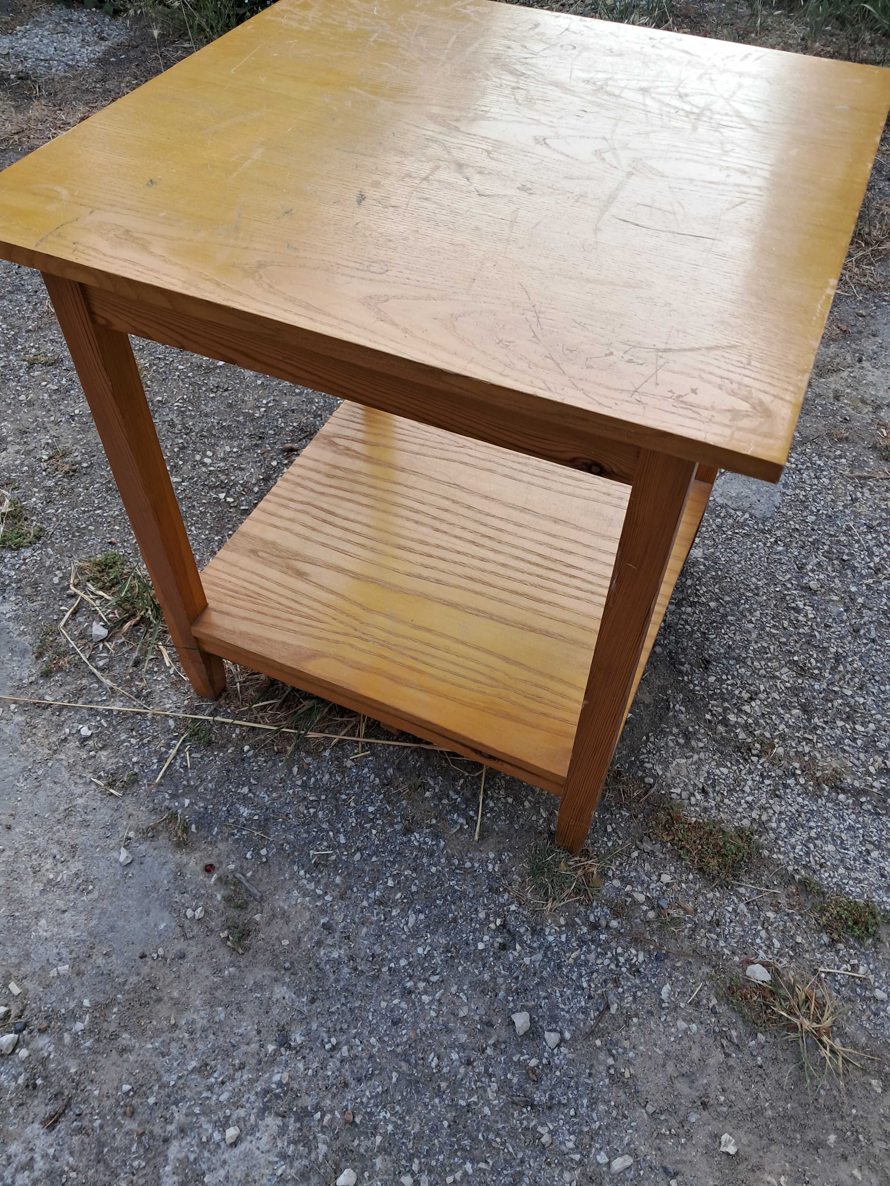 Mesa de apoio em madeira