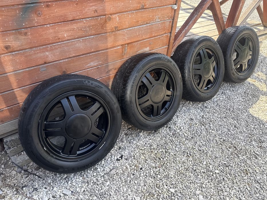 Alufelgi 15” 4x108 z oponami zimowymi 195/55 R15 Ford Fiesta MK6 mk7