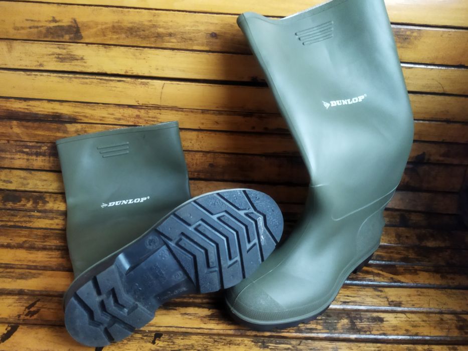 Резиновые сапоги Dunlop почти новые