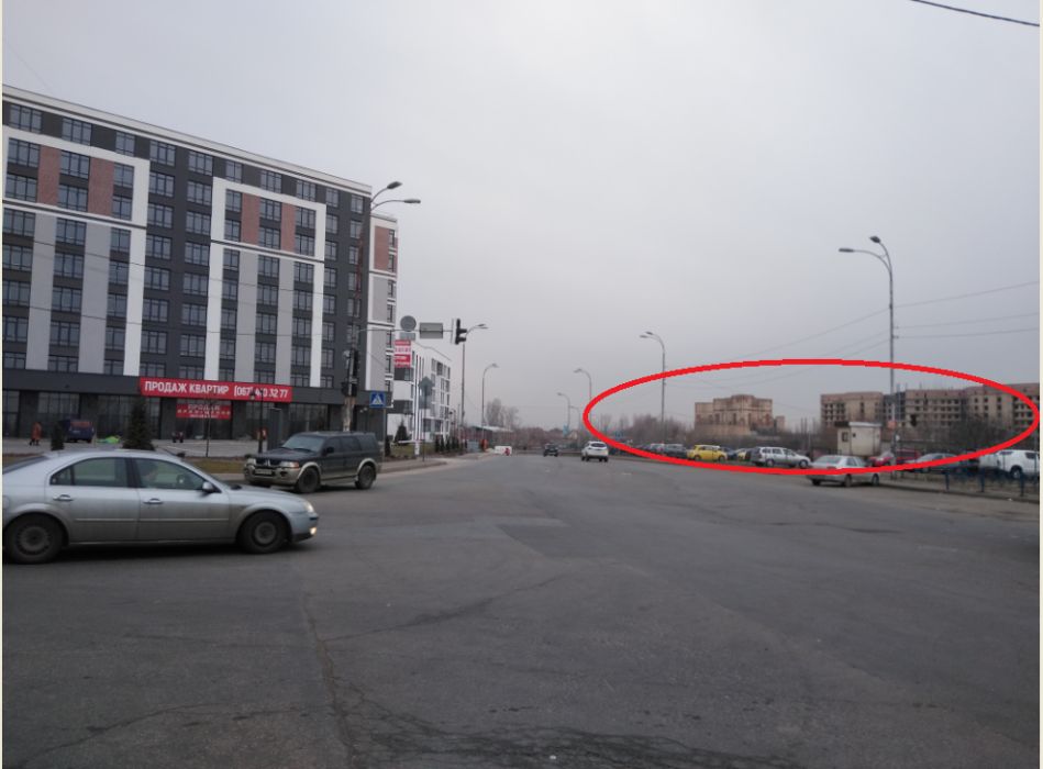 Участок 40 сот. Троещина. Под застройку. Суперфасад на ул.Милославская