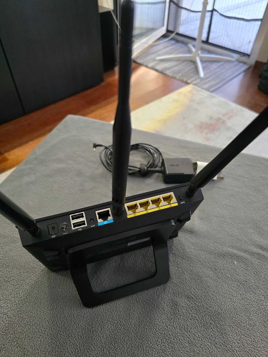 Roteador Wi-Fi ASUS RT-AC66R 5Ghz Tri Band