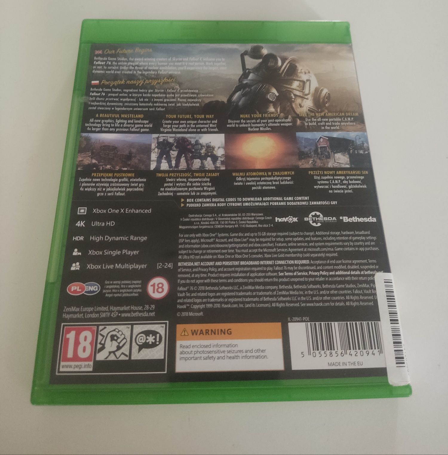 Fallout 76 Xbox one