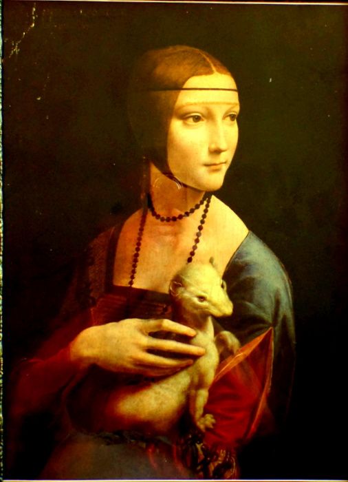 Dama z Gronostajem - Leonarda da Vinci - RP.Muzeum Narodowe Kraków