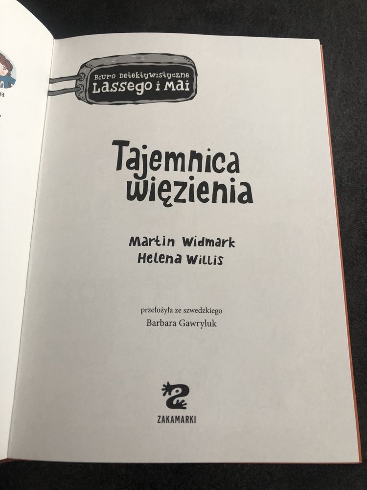 2 Książeczki serii Biuro Detektywistyczne Lassego i Mai