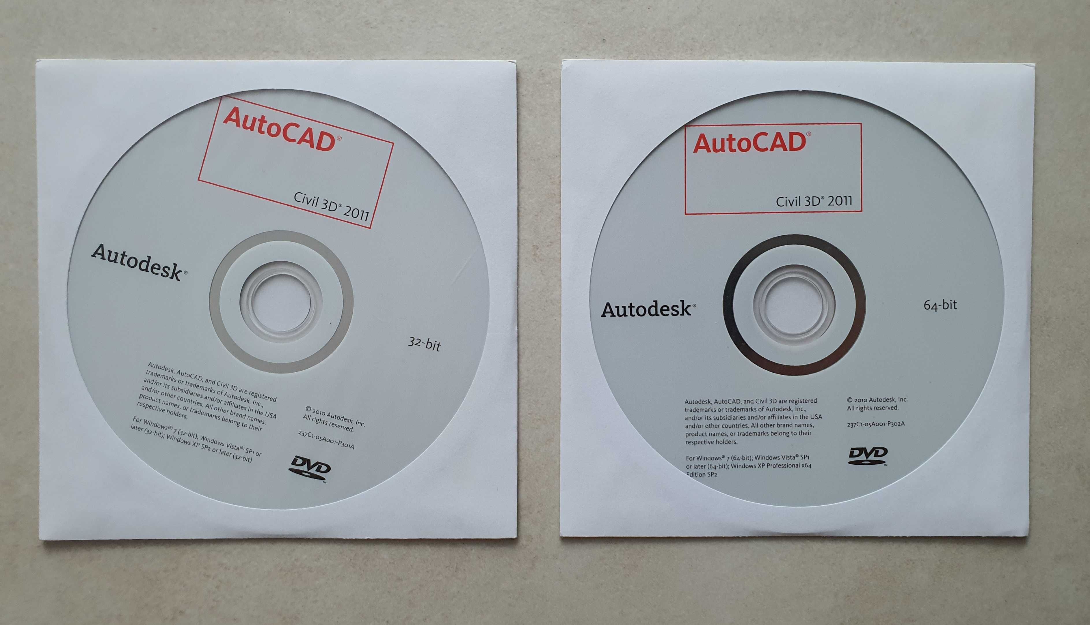 Program Autodesk Autocad Civil  3D 2011 wersja trial