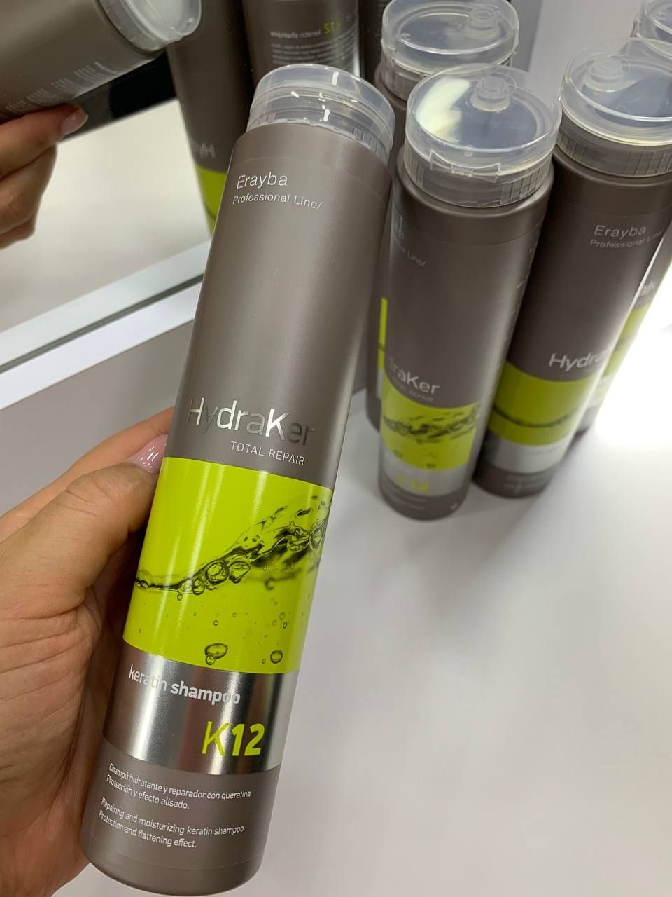 Шампунь Erayba HydraKer K12 Keratin Shampoo  250 мл, 1000 мл,