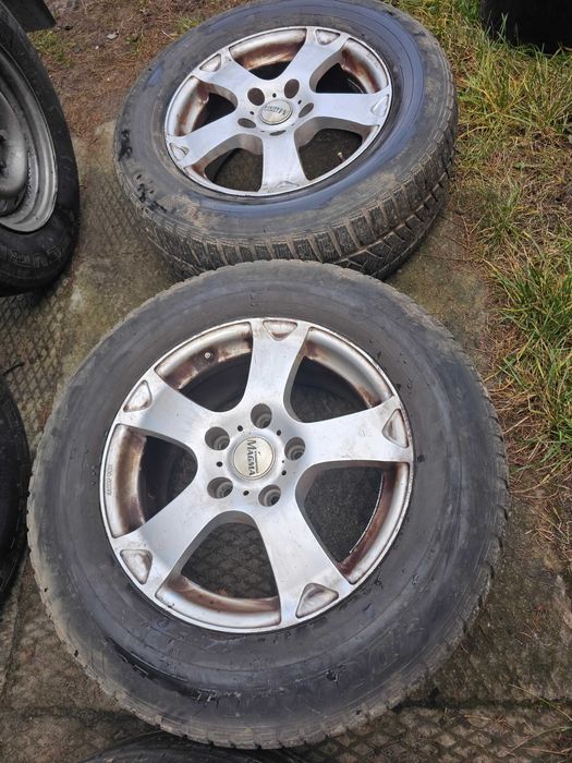 Koła zimowe VW Touareg 7L 5x130 255/60/17  Sprinter Ducato