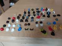 Lego figurki, bronie, tarcze, piraci, western, star wars, lata 90.