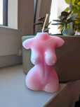 Świeca woman body candle