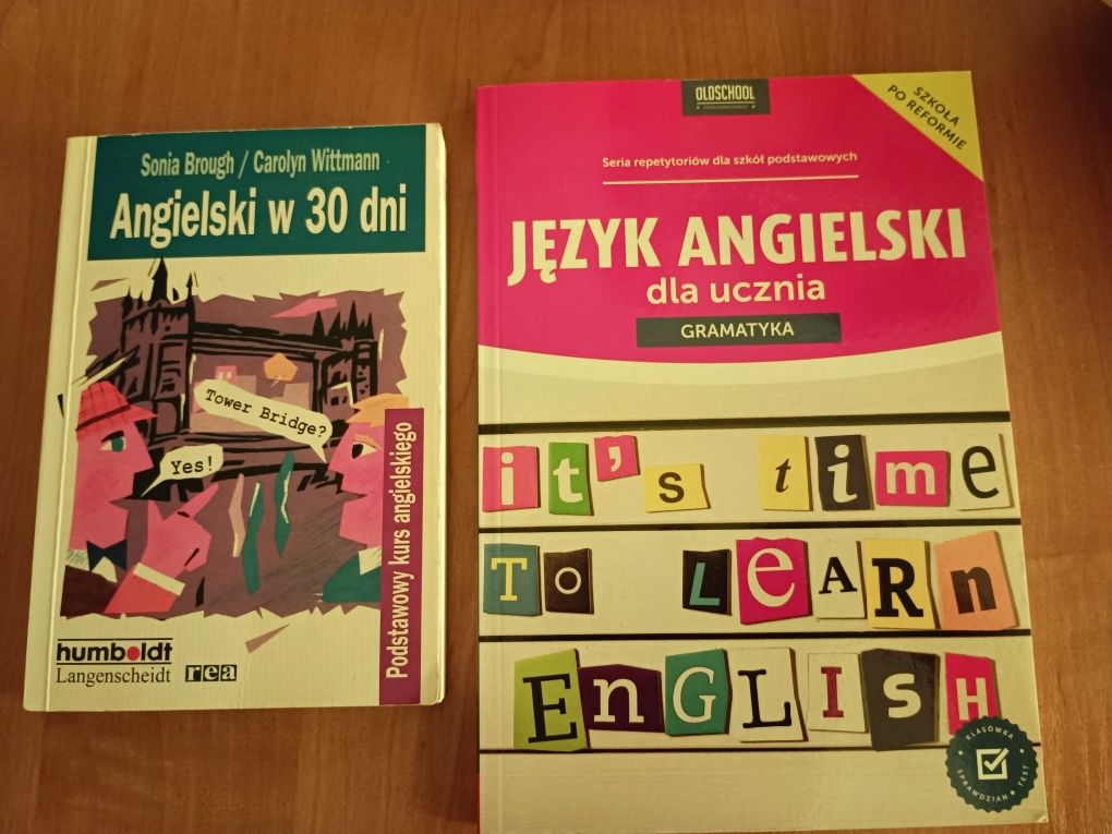 Angielski dla ucznia gramatyka +Angielski w 30dni