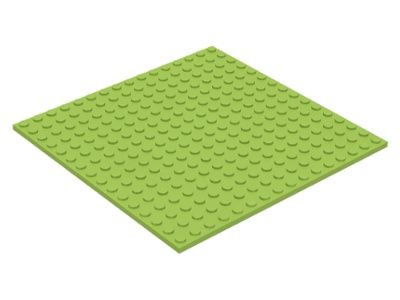 Lego 91405 Płytka 16x16 Nowa Limonkowa 1 szt.PROMOCJA do godz14!!!