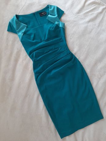 Zielona sukienka ołówkowa firmy Hybrid - rozmiar - NOWA