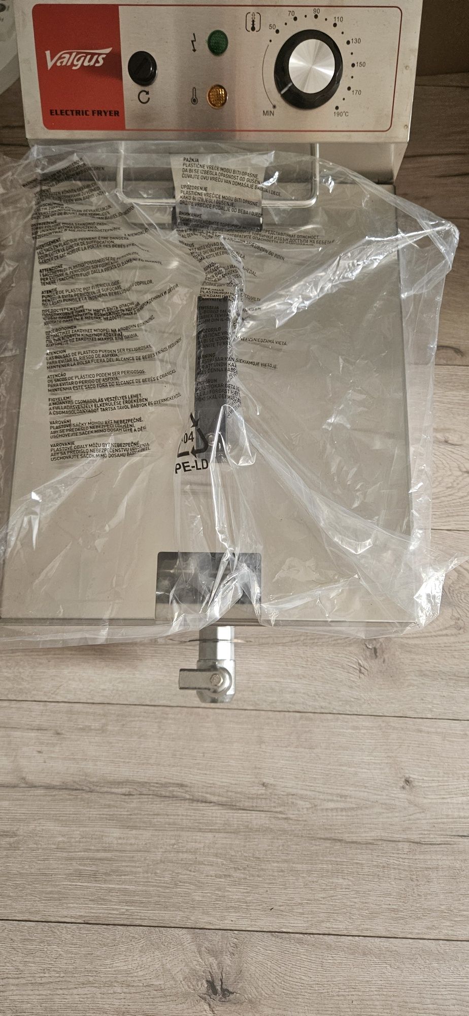 Profesjonalna frytownica  Valgus ze stali nierdzewnej 3300  13L