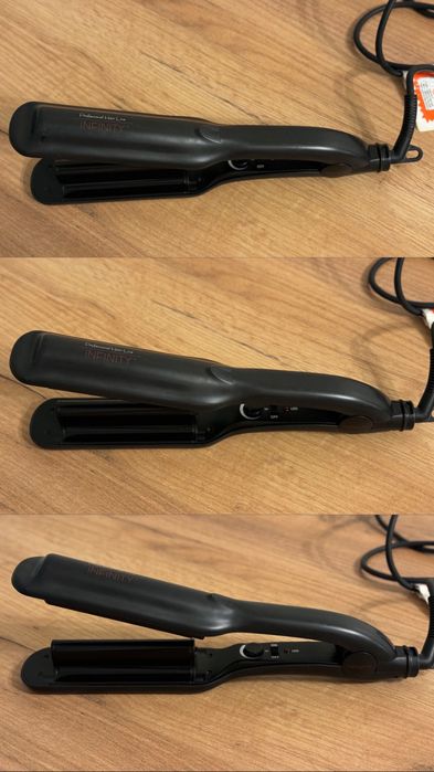 Плойка для волосся Infinity потрійна хвиля 25 мм