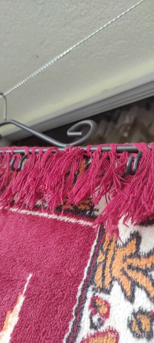 Kilim Gobelin Dywanik modlitewny klęcznik z czasów PRL