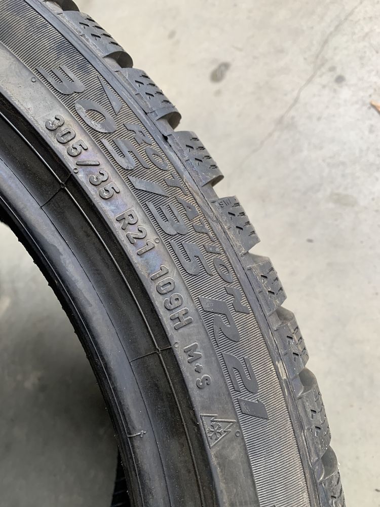 (2шт) нові 305/35R21 Pirelli Ice Zero (109H XL) зимові шини