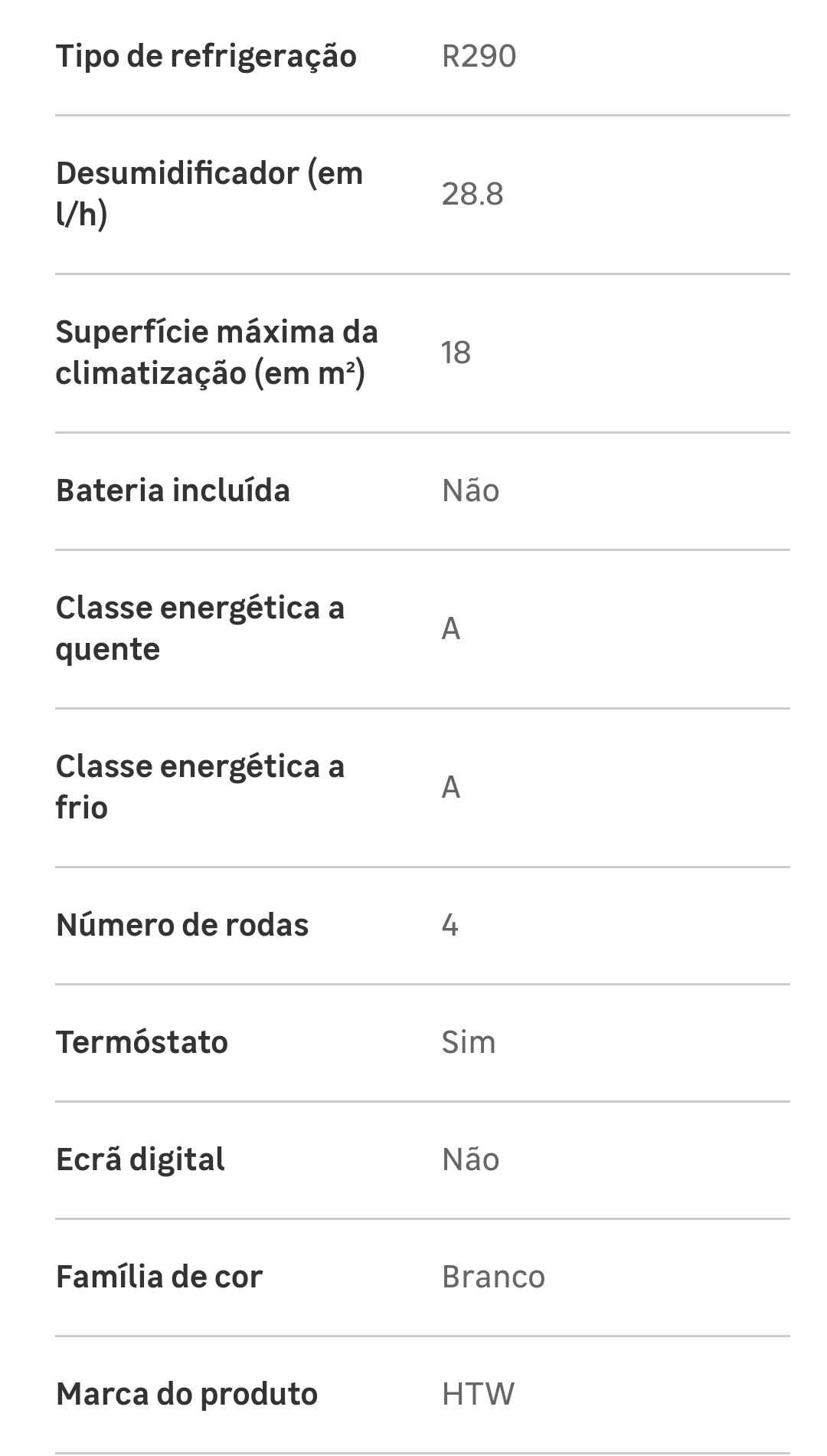 Ar condicionado portátil frio/calor NOVO