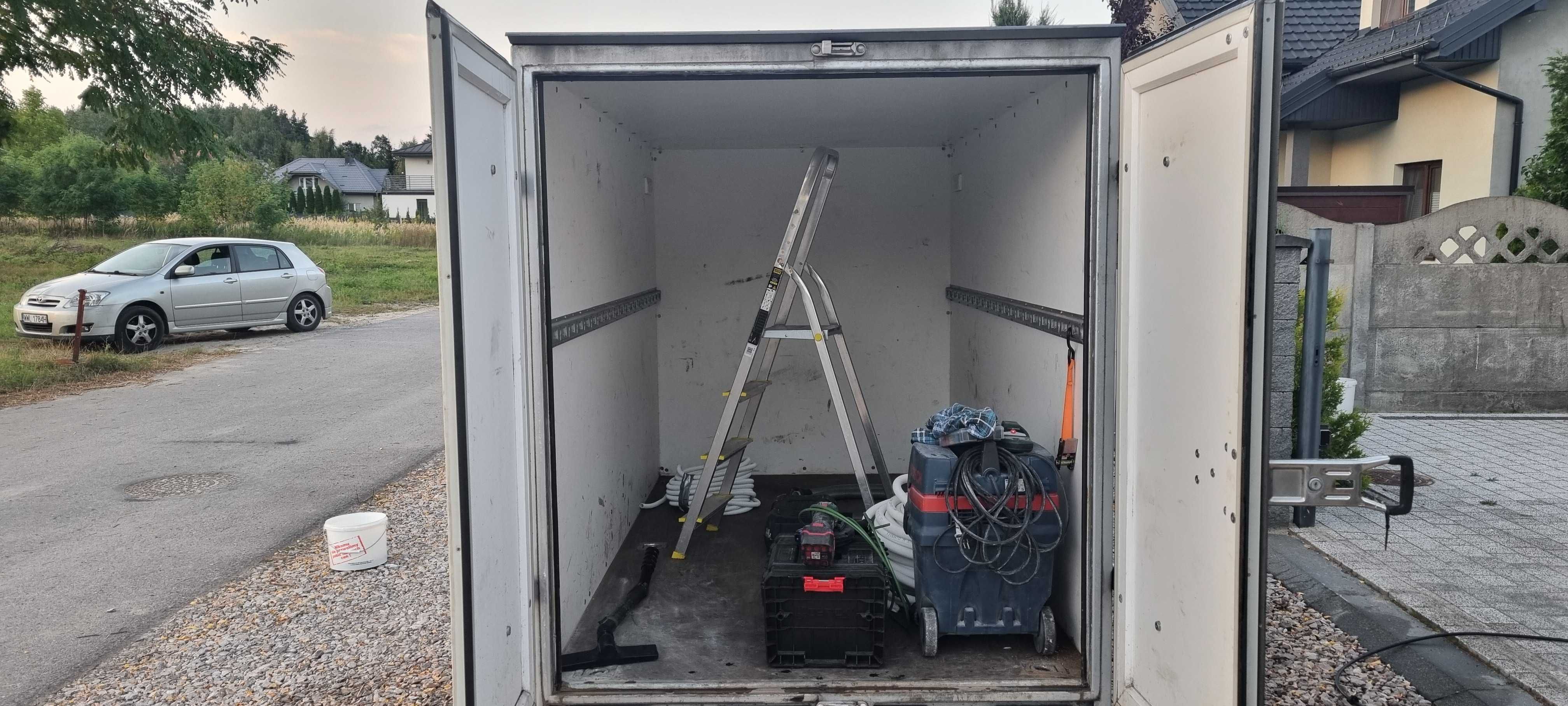 Przyczepa kontener, furgon sklejkowy, cargo
