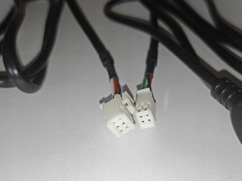 Kabel USB 2-DIN, 4PIN i 6 PIN zestaw