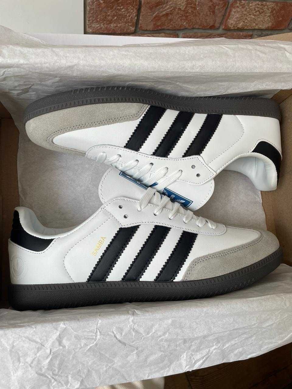 БЕЗ передплат Adidas Samba OG white /Адідас самба оджи вайт