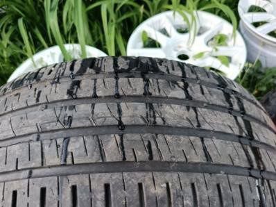 ALU felgi 15" 4*108 z ładnymi oponami Peugeot Citroën Volvo Ford