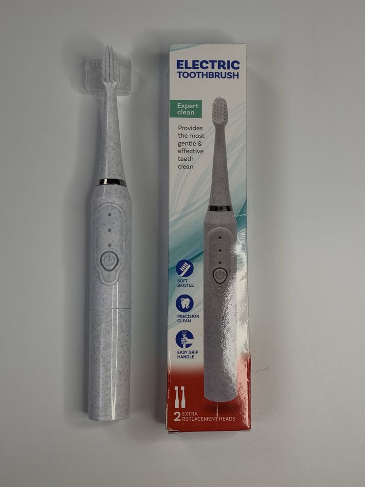 Ультразвуковая электрическая зубная щётка на батарейке