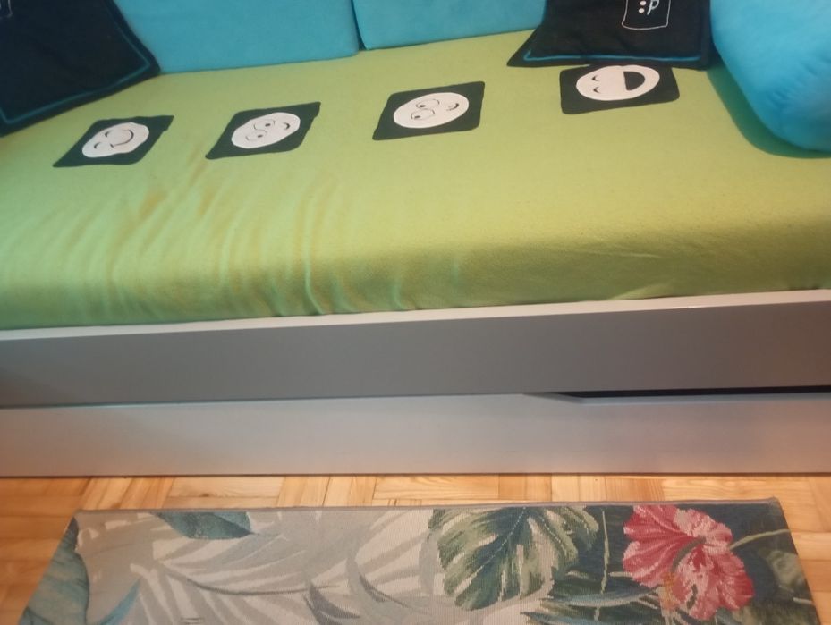 Łóżko młodzieżowe 90x200 szuflada