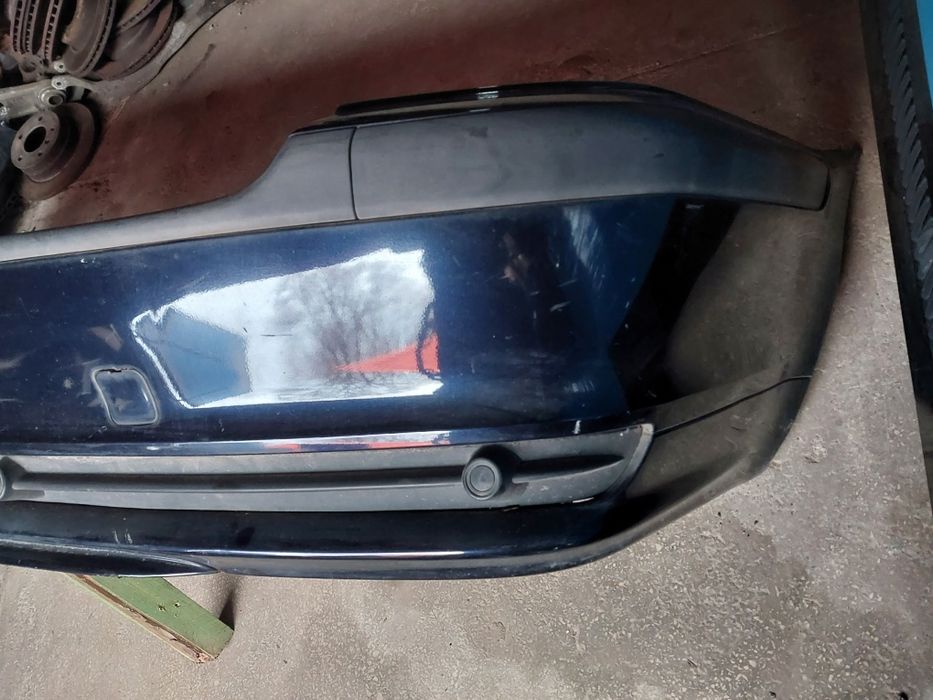 Bmw e 46 touring kombi orientblau tylny zderzak tył pdc niebieski