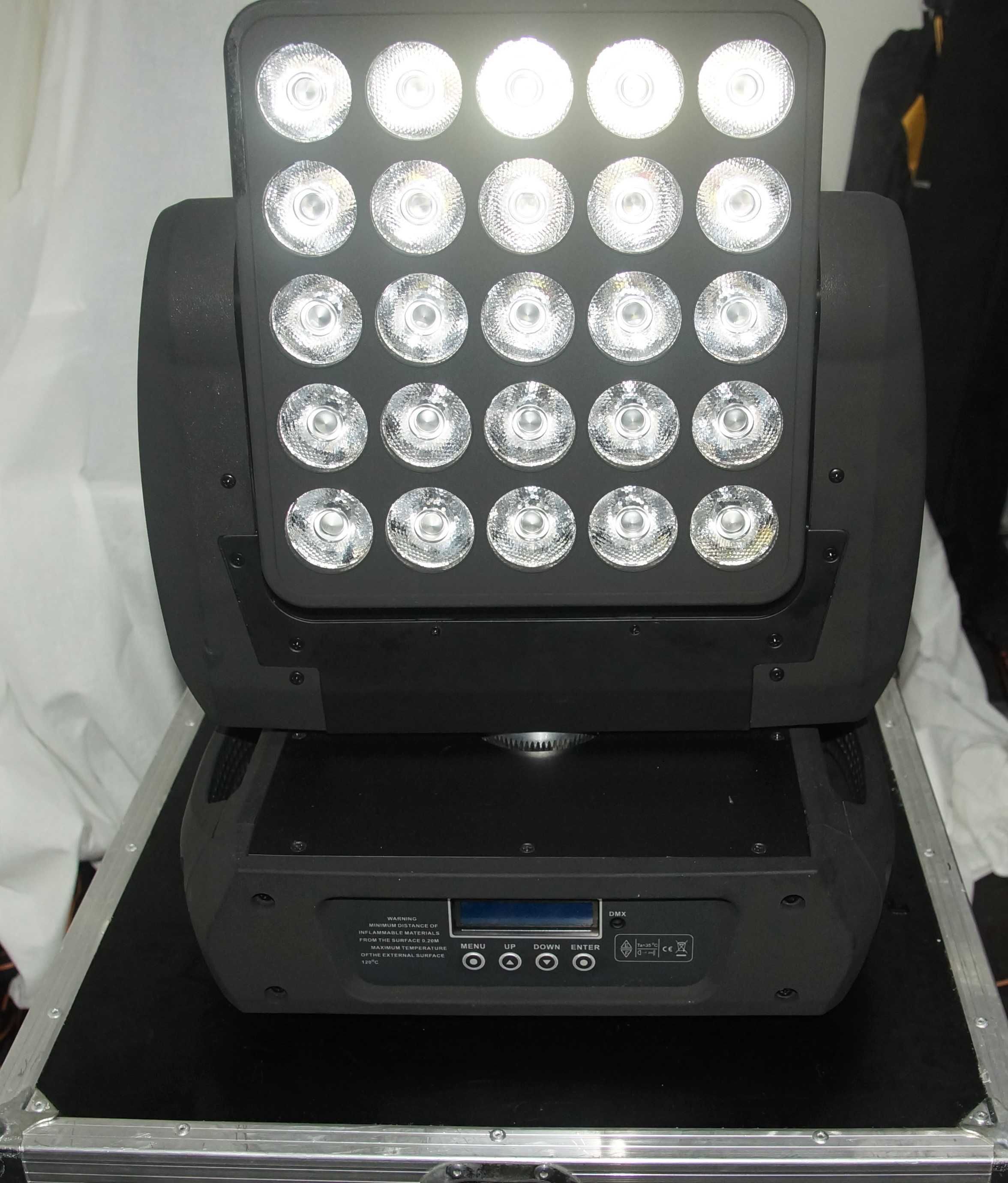 Ruchome głowy Matrix LED DMX - 2 szt.