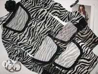 sweterek paski zebra kolory