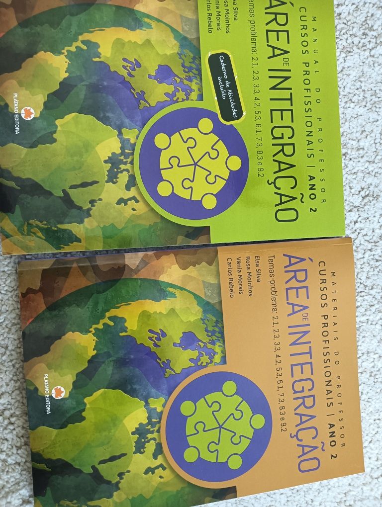 Área de Integração (Ano 2) Ensino Profissional  Plátano Editora Novo*