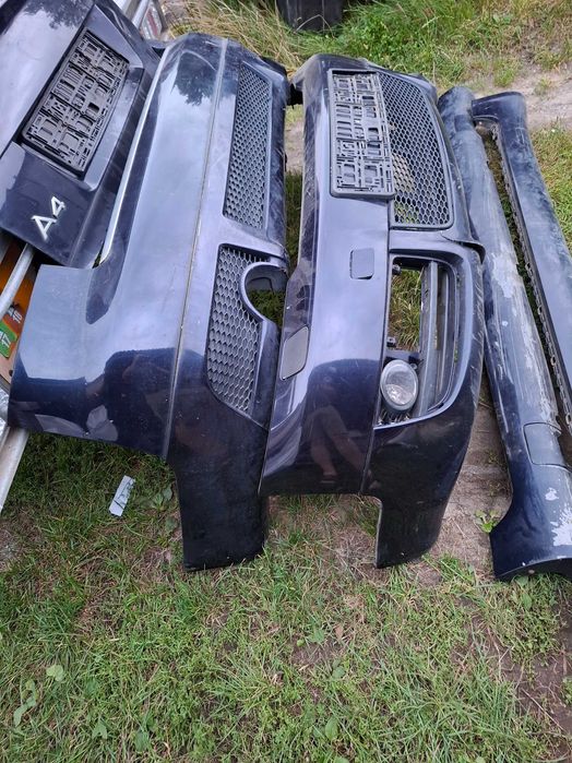 zderzak przód tył lotka spojler progi nakładki a4 b6 s-line sedan kpl