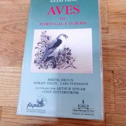 vendo livro Aves de Portugal e Europa