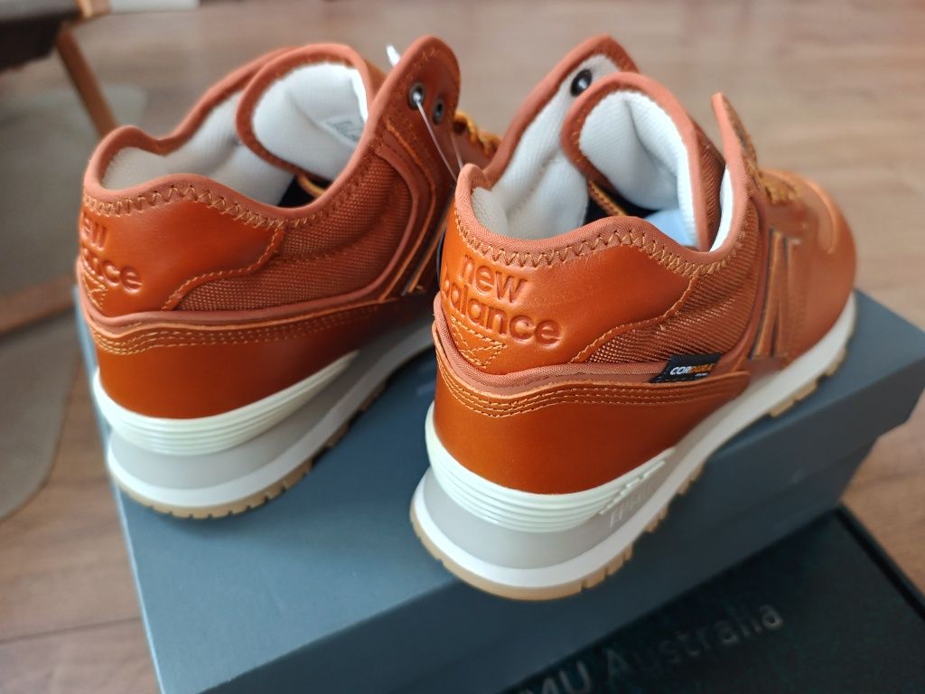 Nowe New Balance buty męskie 42.5 U574HBB wysokie Sneakersy Brąz retro