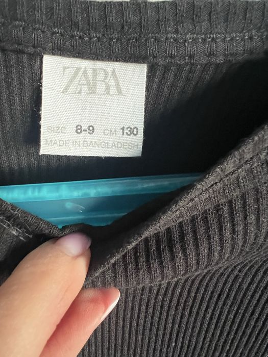 Bluzka bluzki koszulka  z dlugim rękawkiem Zara 128-134