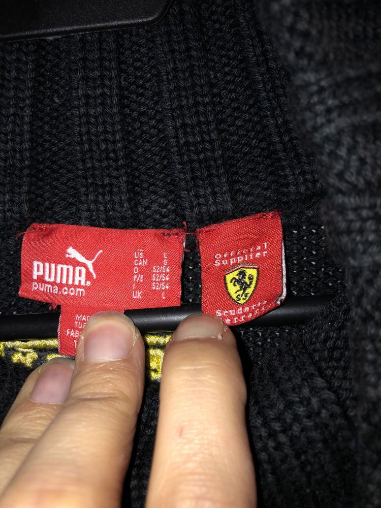 Sweter golf Puma Ferrari L