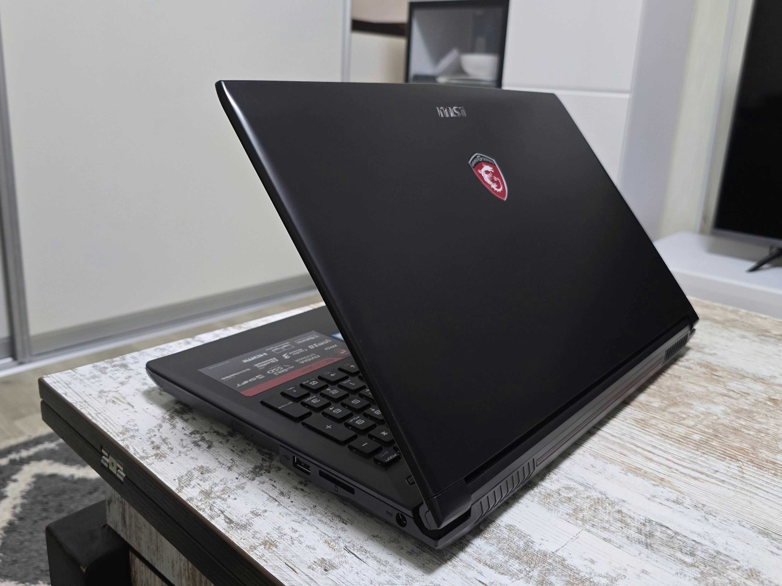 Игровой MSI (Core i7/Nvidia GTX960M/16GB DDR4/SSD 256GB+500GB/АКБ 4час