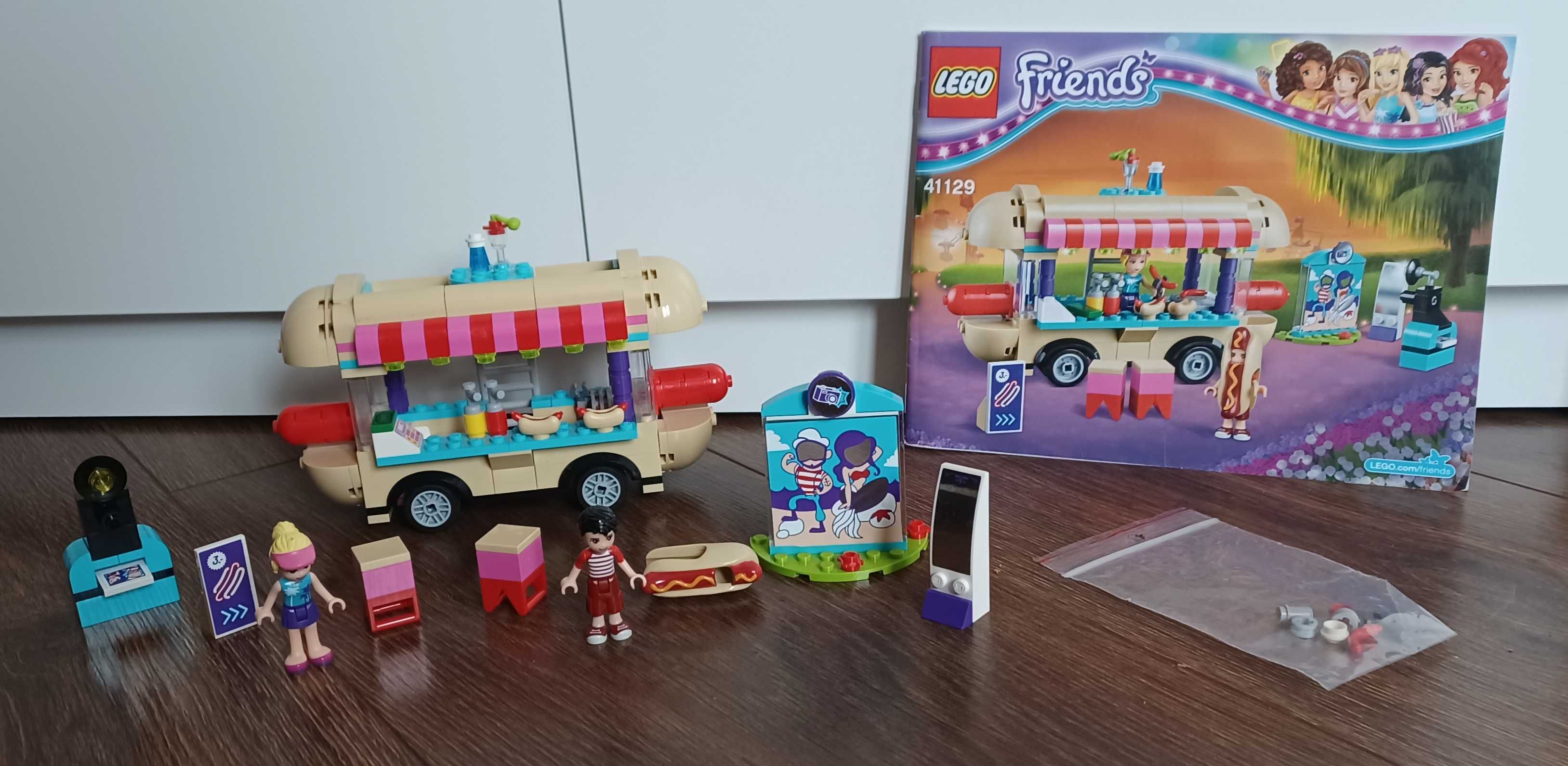 Lego Friends 41129 Furgonetka z hot dogami Park Rozrywki