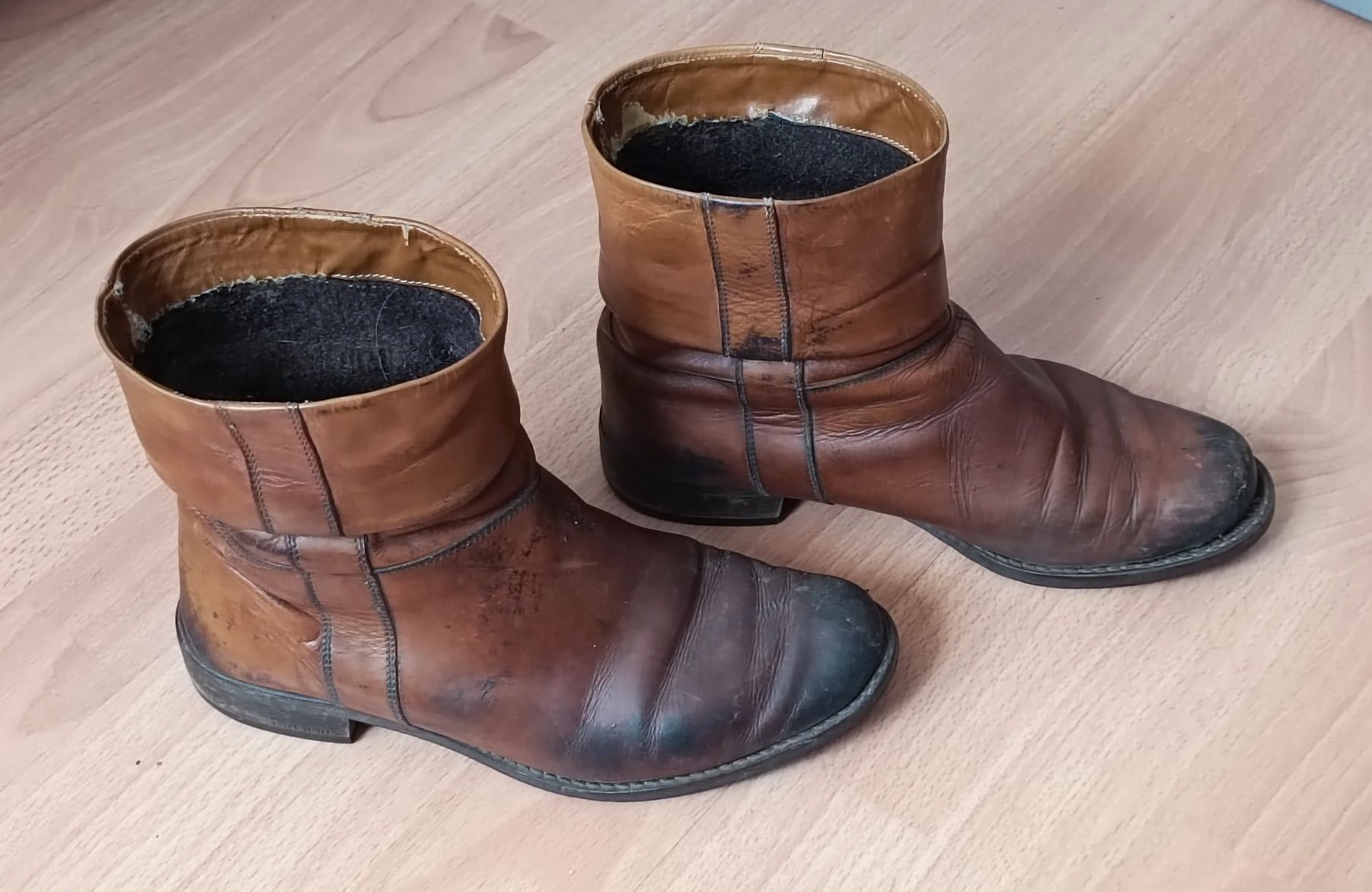 Buty Badura skórzane do renowacji tanio do cosplayu