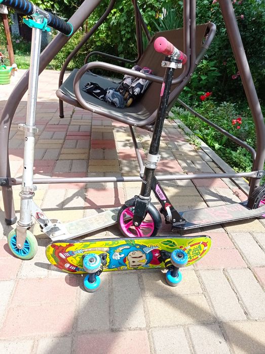 Самокати і скейт дитячі