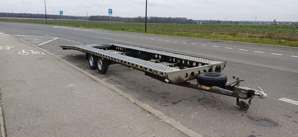 Wiola W2  Przyczepa laweta Wiola W2 DMC 3500KG 2 pojazdy NIE L35G85