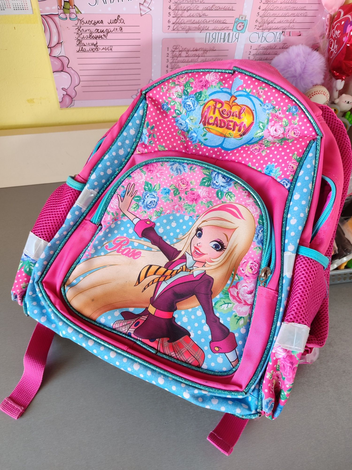 Портфель, рюкзак фірмовий kite для дівчаток 1-4 клас