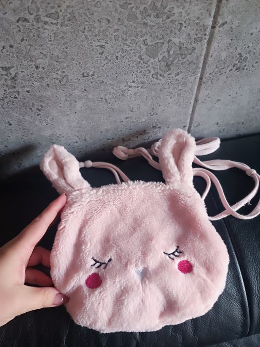 Torebka dla dziewczynki króliczek różowy